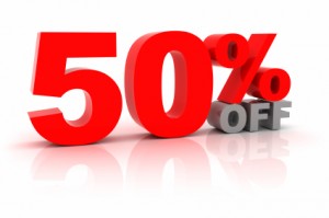 50% Off