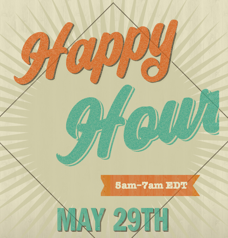 Happy Hour May 29