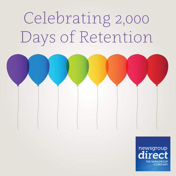 2000 days binary retention