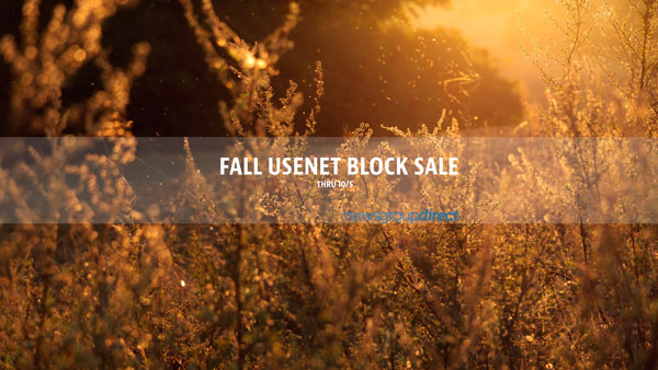 Fall usenet block sale