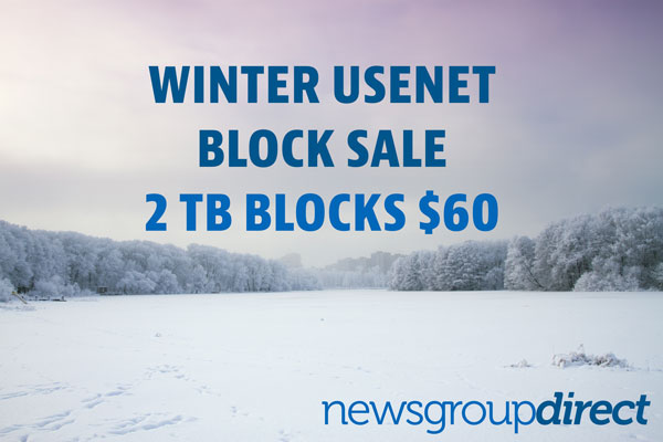 Winter Usenet Sale