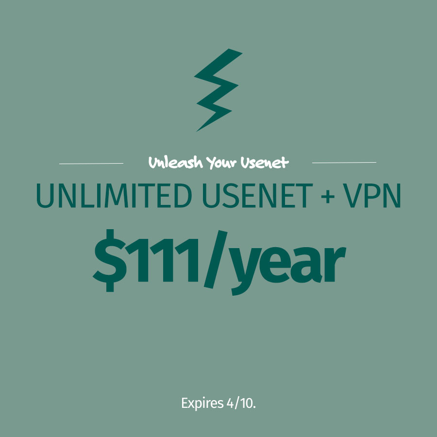 Yearly Unlimited Usenet accounts