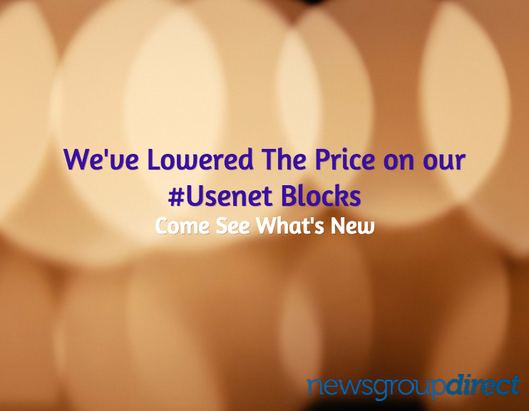 New low prices on usenet blocks