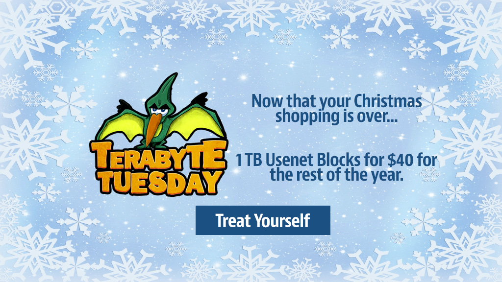 Terabyte Tuesday Holiday 2016